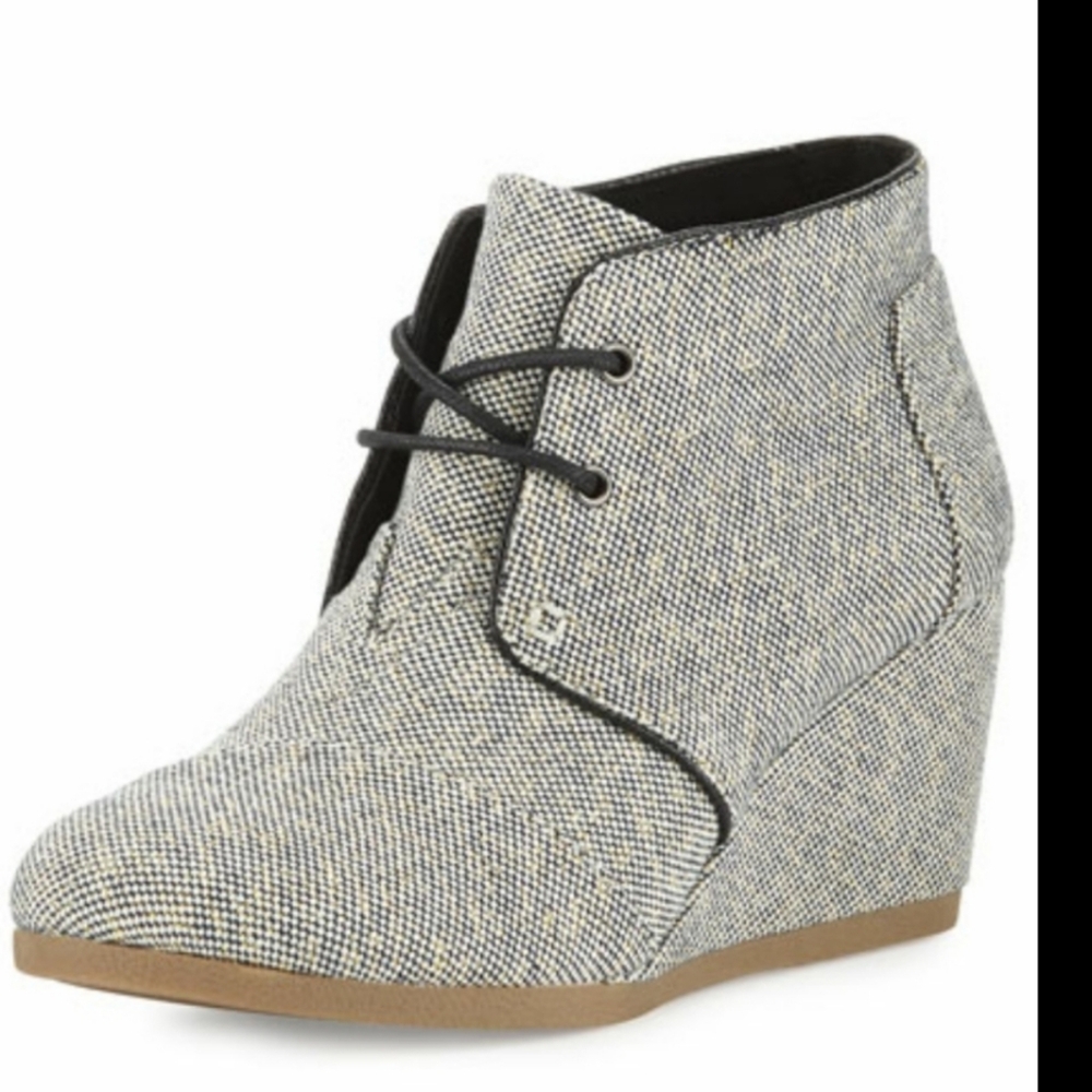 TOMS Desert Wedge BLACK GOLD